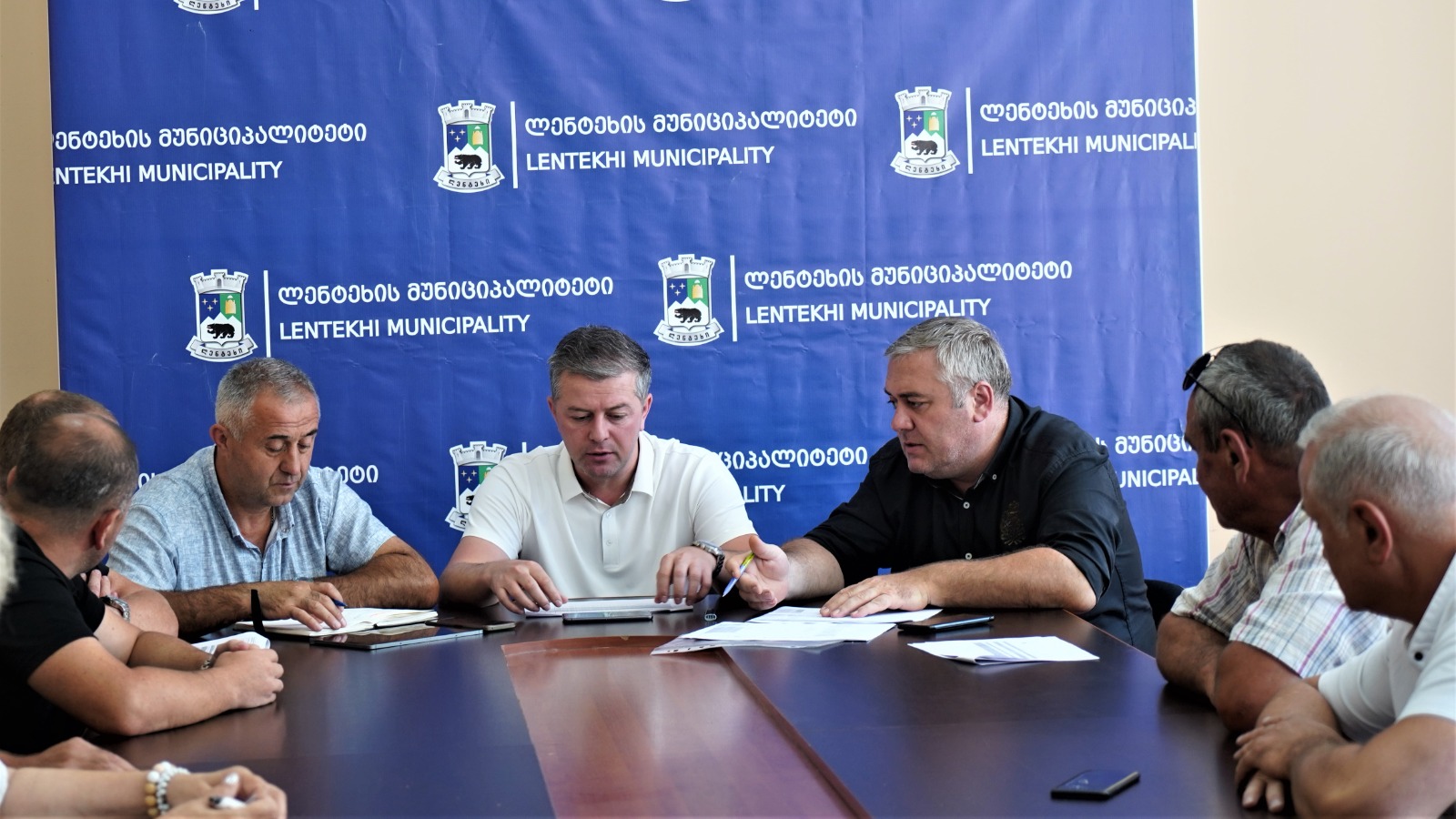 შეხვედრა მეწარმეებთან