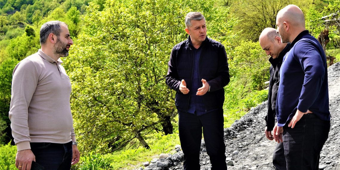 ინფრასტრუქტურული პროექტების მონახულება