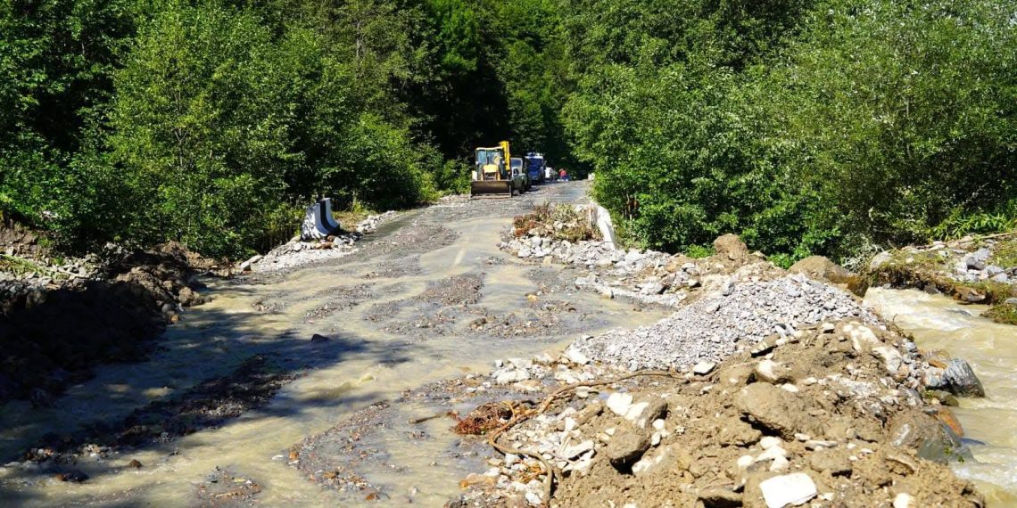 სტიქიის სალიკვიდაციო სამუშაოები