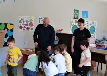 ჰუმანიტარული დახმარება საბავშვო ბაღის აღსახრდელებს