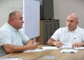 შეხვედრა სამსახურის ხელმძღვანელებთან